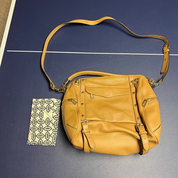 Rebecca minkoff brown leather bag - Picture 1 of 4